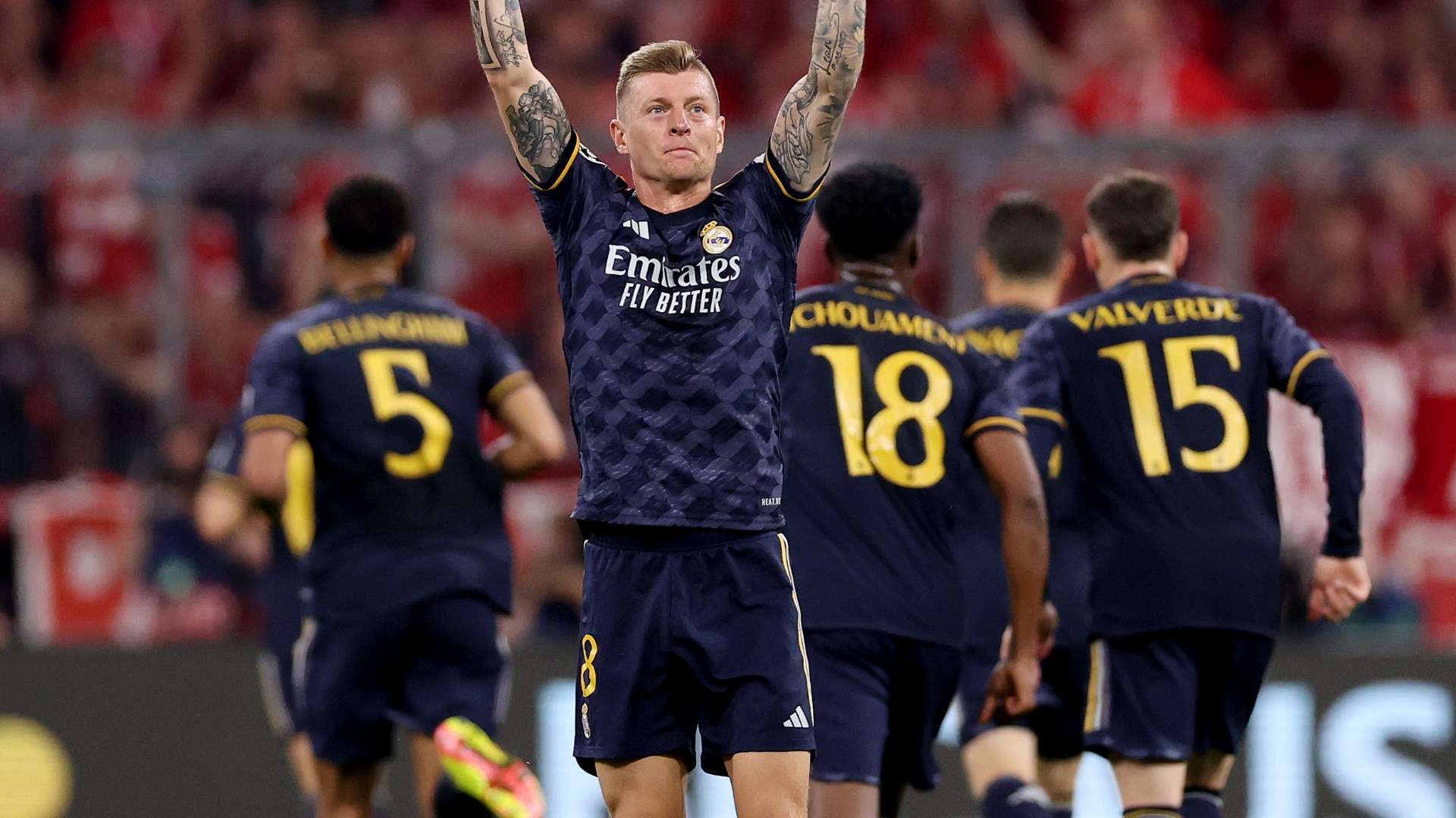 اللعنة عليك، لا تفعل ذلك".. رونالدو ونجوم العالم يودعون توني كروس بعد اعتزاله | العربية Goal.com