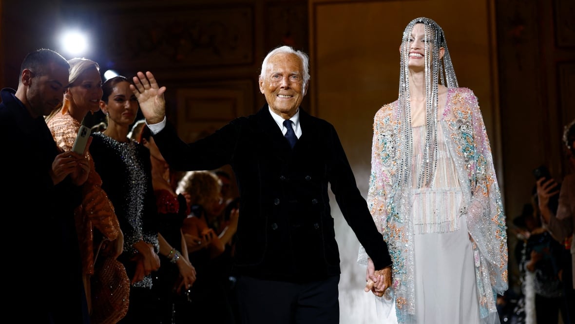 Iconic Italian fashion designer Giorgio Armani dead at 91 | CBC News