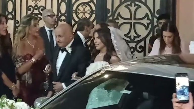 زفاف نجل هاني رمزي